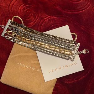 NWT Jenny Bird Austin Stacking Multi Metal cuff